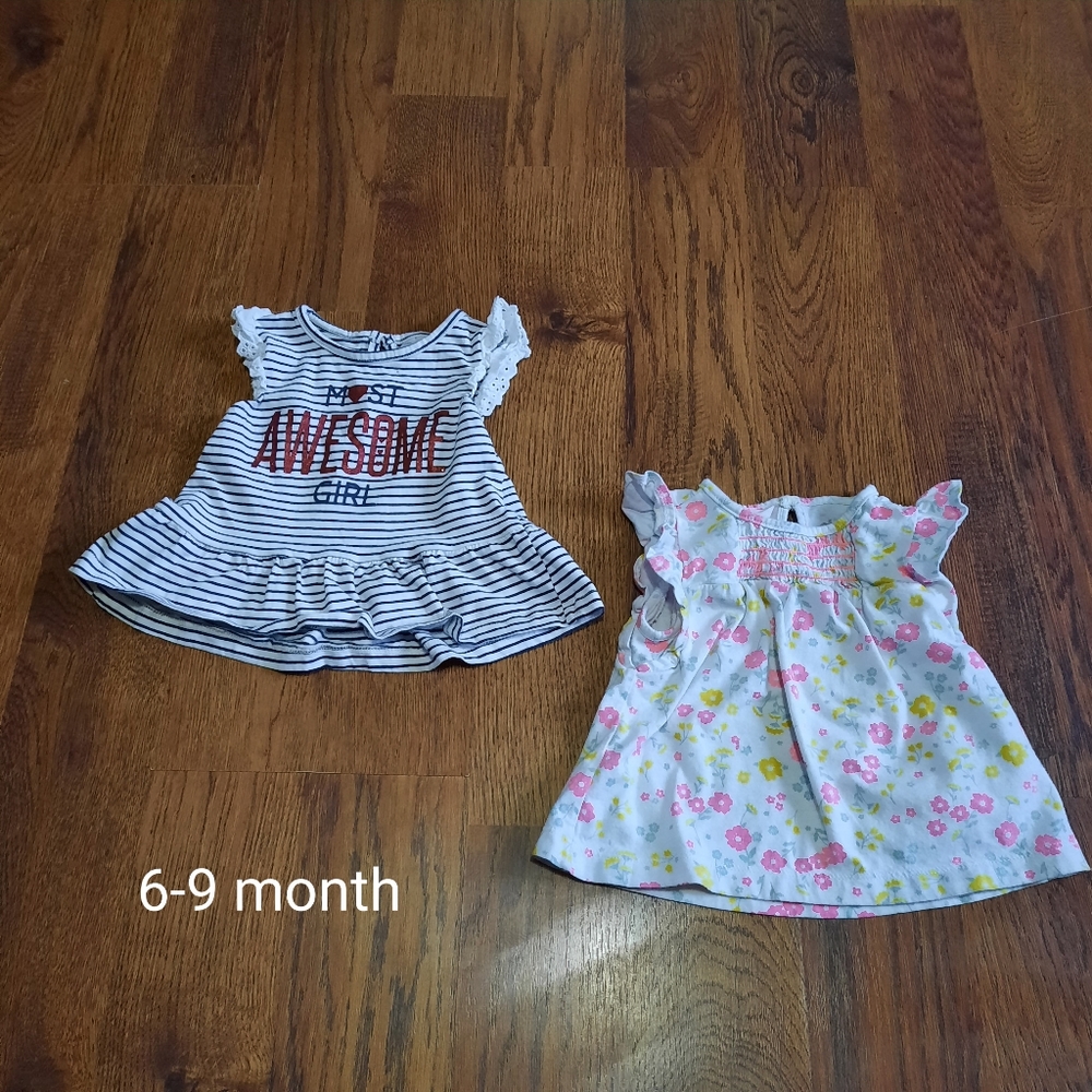 6-9 month girls lot (11 piece)